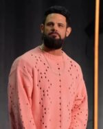 Steven Furtick Easter Pink Sweater