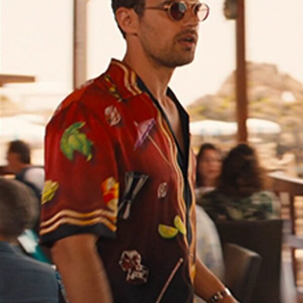 The White Lotus Theo James Sunset Shirt