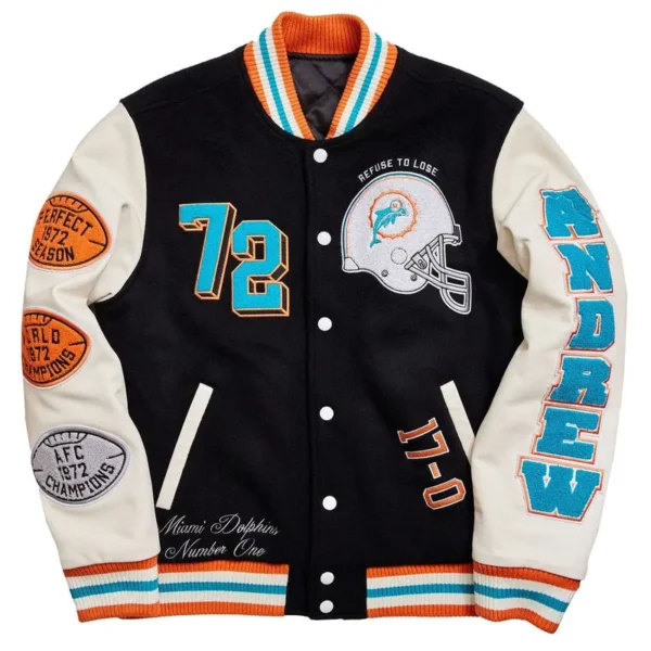 Miami Dolphins Varsity Jacket