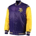 Minnesota Vikings Purple Varsity Jacket