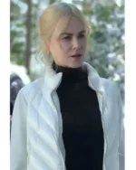 A Family Affair Nicole Kidman White Puffer Jacket