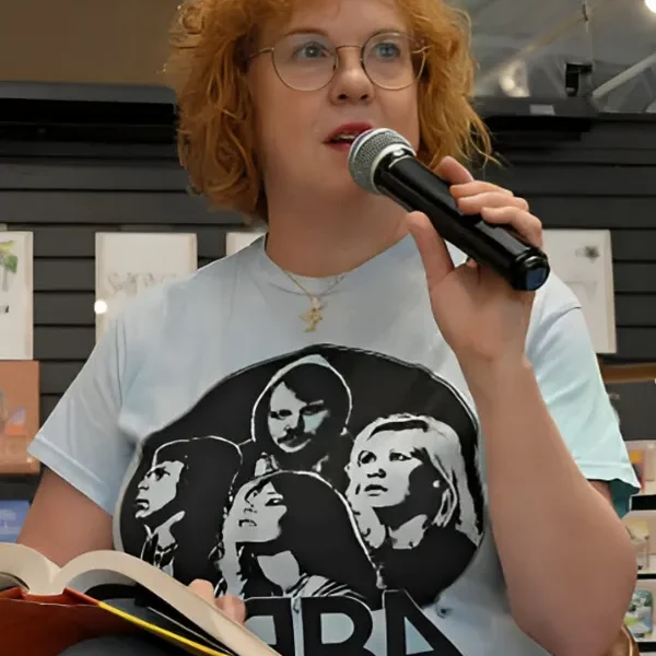 Author Ann Powers Abba Cotton T-Shirt