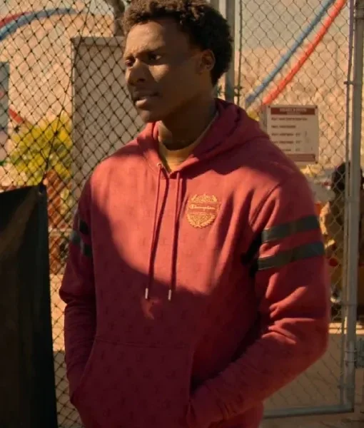 Cobra Kai Season 6 Shawn Payne Maroon Hoodie