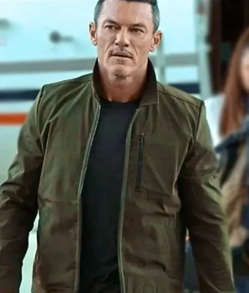 Luke Evans Echo 3 Bambi Green Cotton Jacket