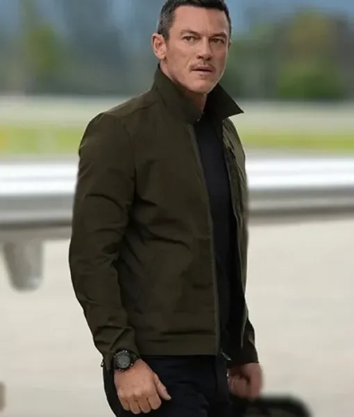 Luke Evans Echo 3 Bambi Green Cotton Jacket