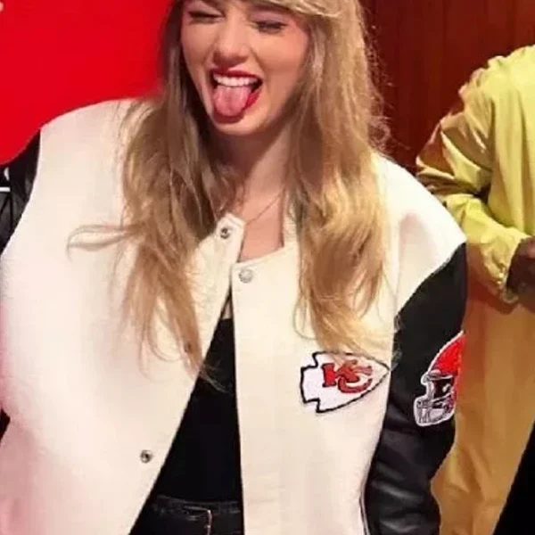 Taylor Swift NFL Kanas City Chiefs Letterman Jacket