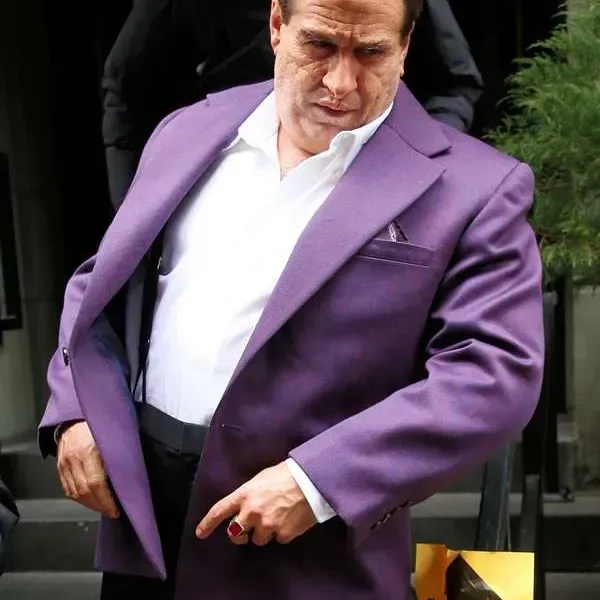 Oswald Cobblepot Purple Blazer