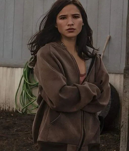 Kelsey Asbille Yellowstone Monica Dutton Hooded Jacket