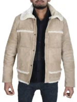 Yellowstone Season 4 Walker Shearling Jacket