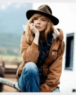 Yellowstone Season 5 Beth Dutton Bomber Jacket