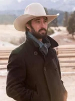 Ryan Bingham Yellowstone Walker Wool Peacoat