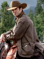 Yellowstone Wes Bentley Jamie Dutton Leather Jacket