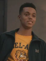 Bel-Air 2022 Jabari Banks Black Track Jacket