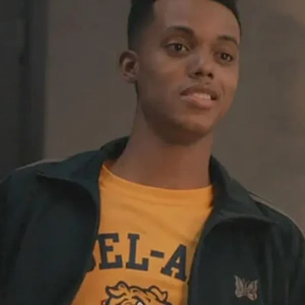 Bel-Air 2022 Jabari Banks Black Track Jacket