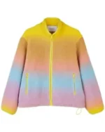 Mindy Chen TV-Series Emily In Paris S04 Ashley Park Ombre Fleece Jacket