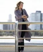 Alexa Crowe My Life Is Murder S02 Lucy Lawless Trench Coat