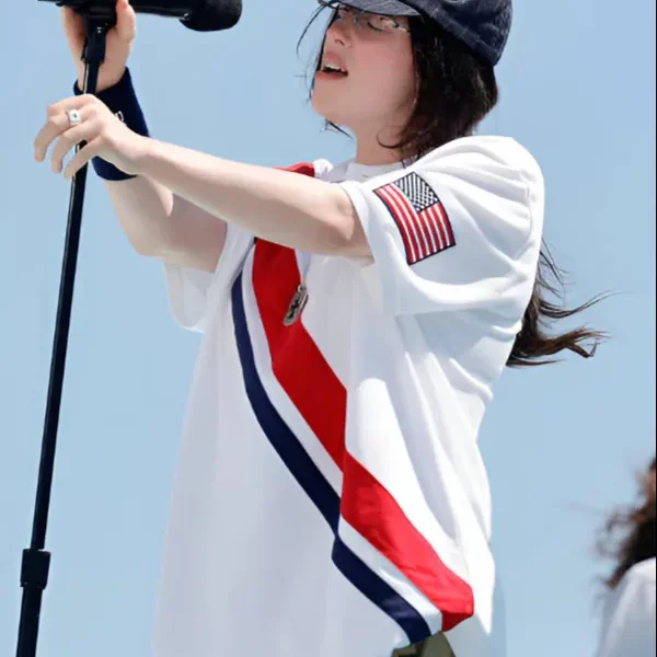 Paris Olympics 2024 Billie Eilish Oversized Shirt