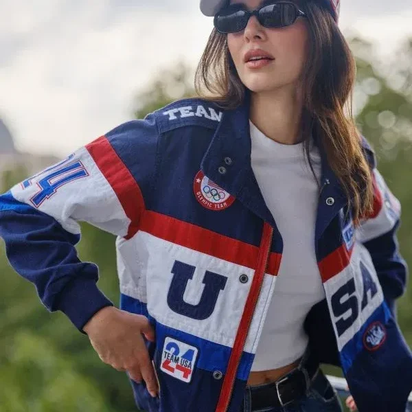 Paris Olympics Kendall Jenner USA Team Jacket 2024