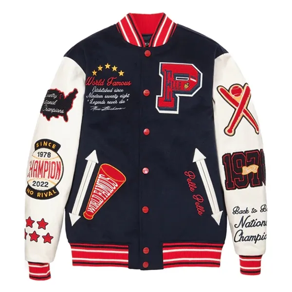 Pelle Pelle World Famous Champion Varsity Jacket