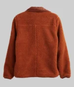 Selena Gomez Only Murders In the Building S02 Orange Wool Jacket