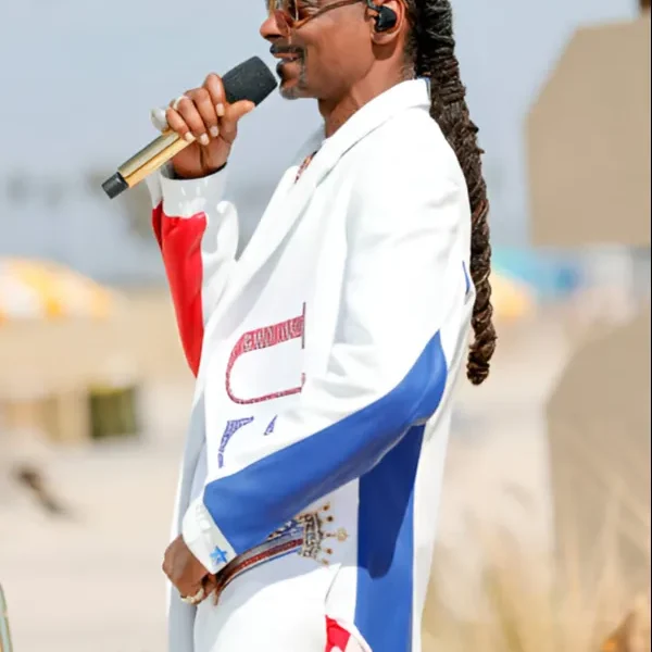 The Olympics Paris 2024 Snoop Dogg White Suit