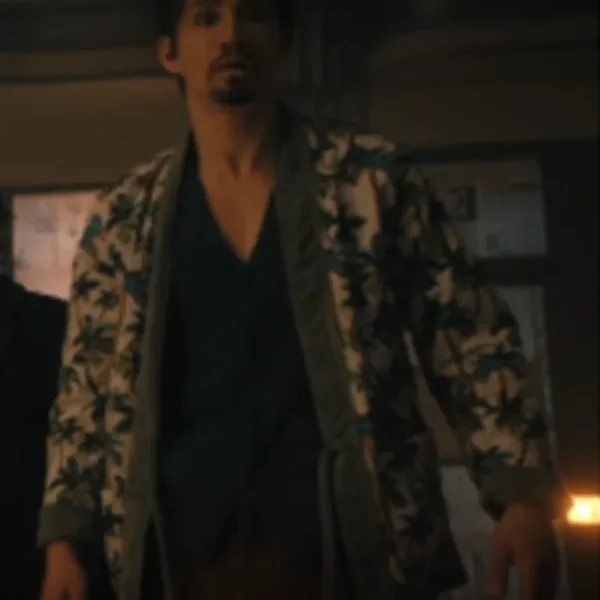 The Umbrella Academy S04 Robert Sheehan Palm Kimono Jacket