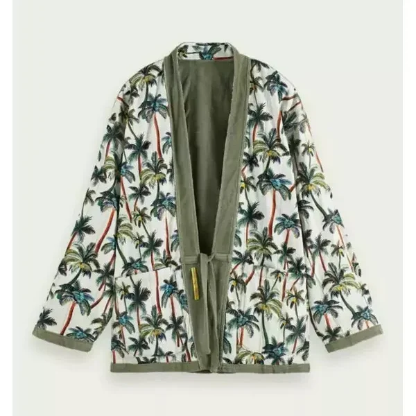 The Umbrella Academy S04 Robert Sheehan Palm Kimono Jacket