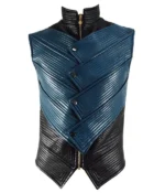 Video Game Blue and Black DMC5 Vergil Vest