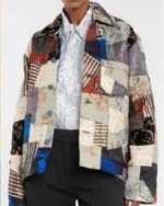 Only Murders In The Building S03 Jacquard Patchwork Jacket