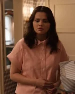 Only Murders In The Building S03 Selena Gomez Pink Shirt