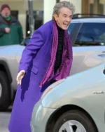 Martin Short Only Murders in the Building Oliver Putnam Purple Trench Coat