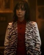 Cristin Milioti Leopard Coat