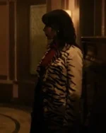 The Penguin 2024 Cristin Milioti Leopard Coat