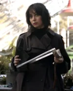 The Penguin 2024 Cristin Milioti Trench Coat