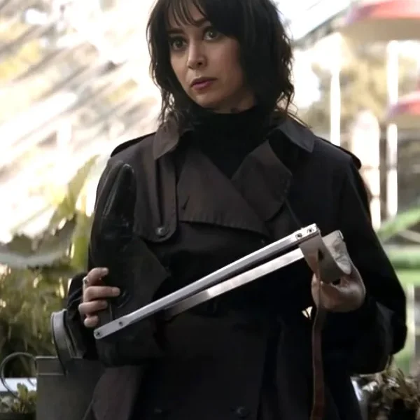 The Penguin 2024 Cristin Milioti Trench Coat