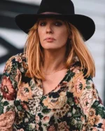 Kelly Reilly TV-Series Yellowstone Beth Dutton Black Hat