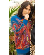 Great British Bake Off S15 Noel Fielding Multicolor Printed Sweater