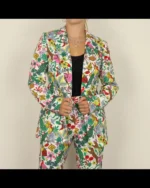 Great British Bake Off S15 Prue Leith Floral Print Blazer