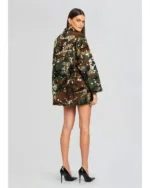 The Voice Gwen Stefani Embellished Camo Jacket