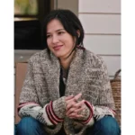 Kelsey Asbille Yellowstone Season 5 Monica Dutton Long Cardigan