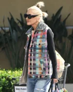 Gwen Stefani Checkered Vest