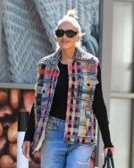 Gwen Stefani Checkered Vest