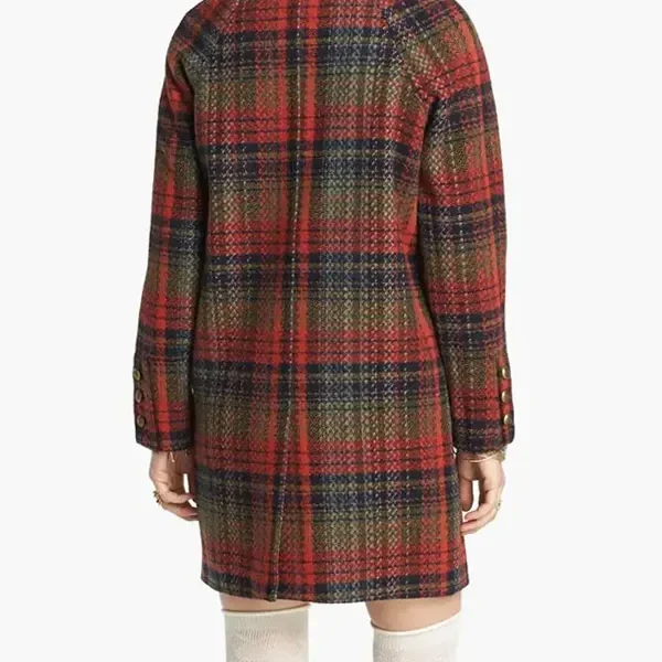 How I Met Your Father 2022 Ellen Plaid Coat