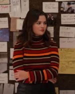 Selena Gomez Striped Sweater