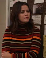 Only Murders in the Building S04 Selena Gomez Striped Sweater