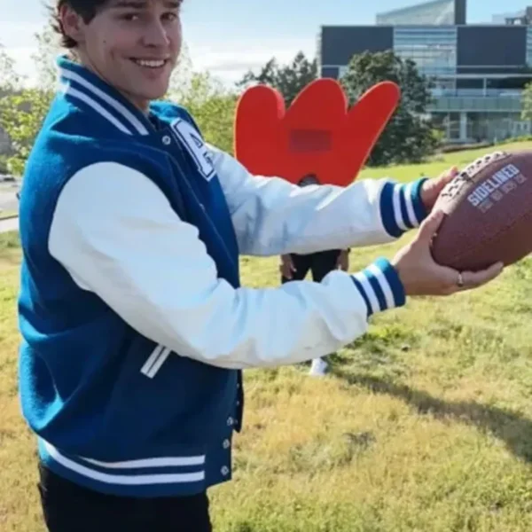 Sidelined The QB and Me Drayton Lahey Varsity Jacket