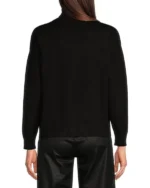 The Voice S26 Reba McEntire Black Embellished Sweater